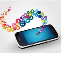 Business technology background art vector 05