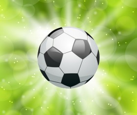 Classic football vector background material 02