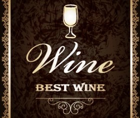 Classical style restaurant menu cover graphics 04