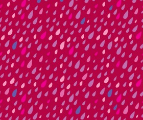 Colored drops seamless pattern vector set 08