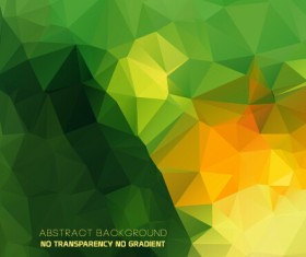 Colored polygonal elements vector background 02