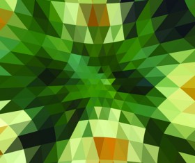 Colored triangle abstract background vector 03