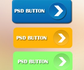 Site banner designed free PSD button free download