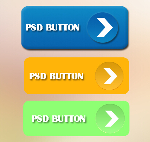 Colored unfold button psd