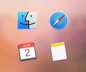 Compass with calendar and notepad icons