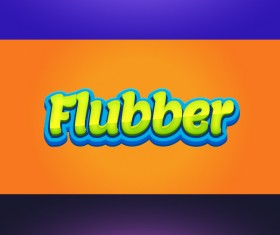 Creative 3D text design free vector