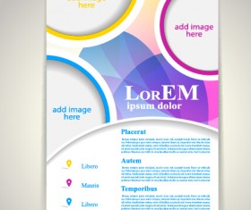Creative flyer and cover brochure design vector 09