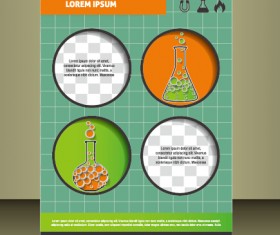 Creative flyer and cover brochure design vector 12