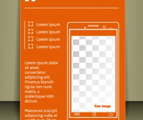 Creative flyer and cover brochure design vector 14