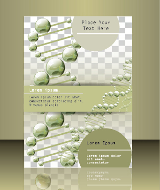 Creative flyer and cover brochure design vector 15
