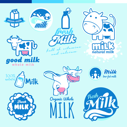 Dairy Farm Logo Vector Art, Icons, and Graphics for Free Download