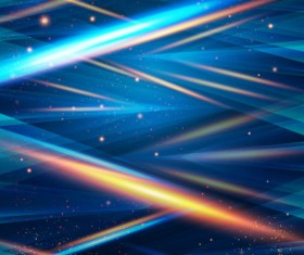 Dynamic lines blue abstract vector background 03