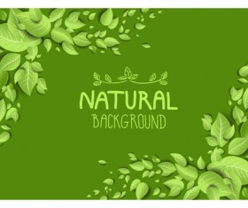 Eco style beautiful natural background vector 03