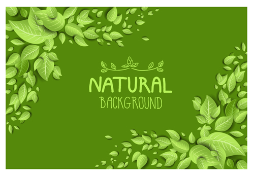 Eco style beautiful natural background vector 03