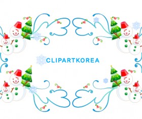 Exquisite xmas lace ornaments vector set 06