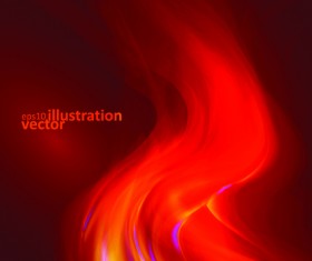 Fantasy red background shiny vector set 05