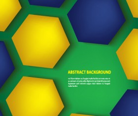 Green style football abstract background vector 01