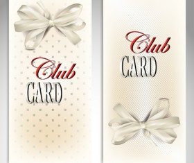 Luxury club cards design elements vector 02