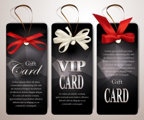 Luxury club cards design elements vector 03