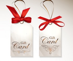 Luxury gift cards vector graphics 02