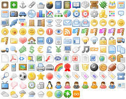 Mini colored icons pack