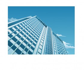 Modern city skyscrapers design vector 07