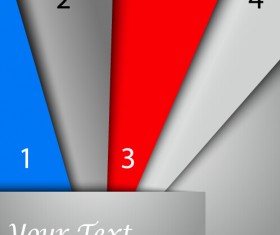 Multilayer style business background vector 01