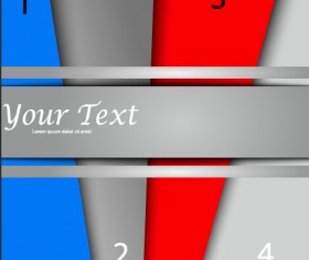 Multilayer style business background vector 05