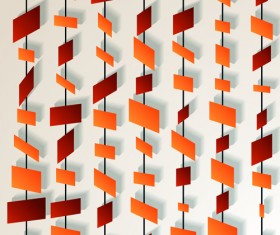 Paper piece background vector graphics 01