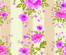 Pink roses pattern seamless vector 02