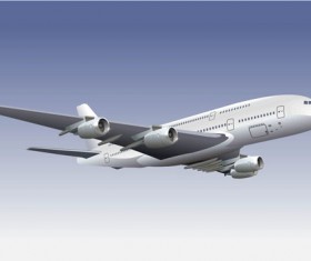Realistic planes design vector graphic 01
