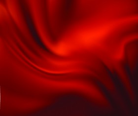Red silk cloth vector background art