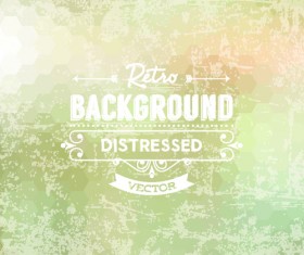 Retro and grunge style background art vector 01
