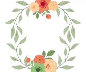 Romantic love ornaments elements set vector 03