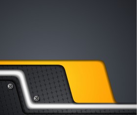 Shiny metal background creative vector set 02