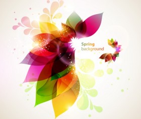 Smooth and colorful design background vector 01