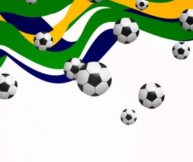 Soccer abstract style vector backgrounds 01