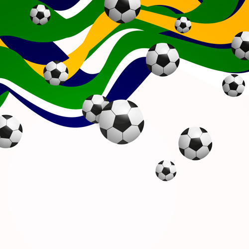 Soccer abstract style vector backgrounds 01