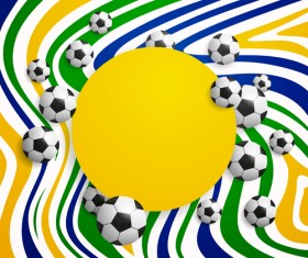 Soccer abstract style vector backgrounds 04