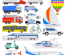 Sorts transport tool set vector