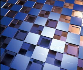 Square tech background art 01