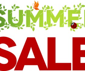 Summer sale design graphics vector 03