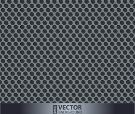 Vector set metal mesh background graphics 11