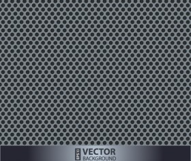 Vector set metal mesh background graphics 13