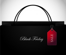 Vector set of sale black friday backgrounds 04