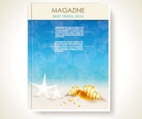 magazine book cover background vector 01