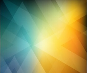 Abstract geometric shapes colorful background vector 01