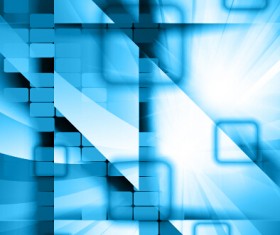 Blue style tech background art vector 03