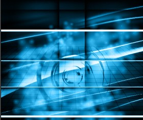Blue style tech background art vector 05