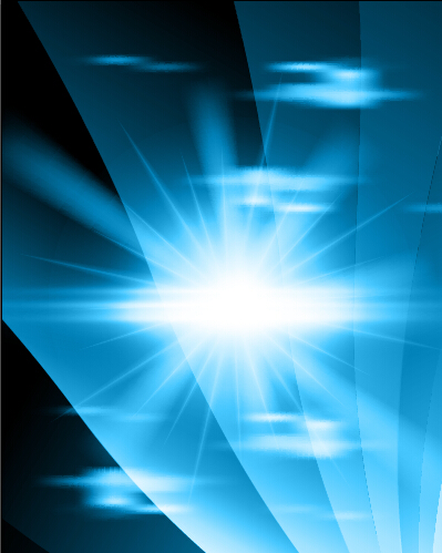 Bright blue abstract background art vector 03